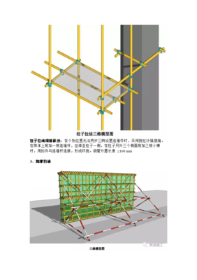 全套脚手架三维构造图 图集